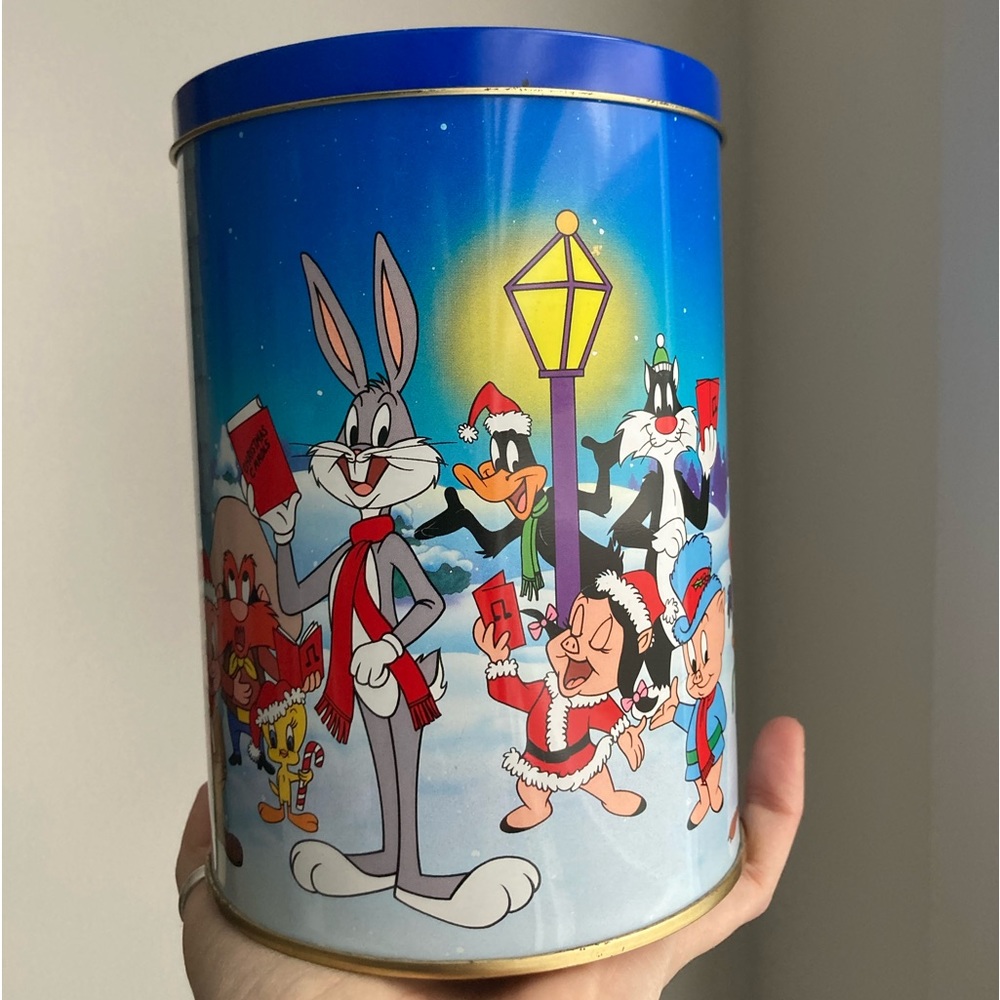 Christmas looney tunes carol tin